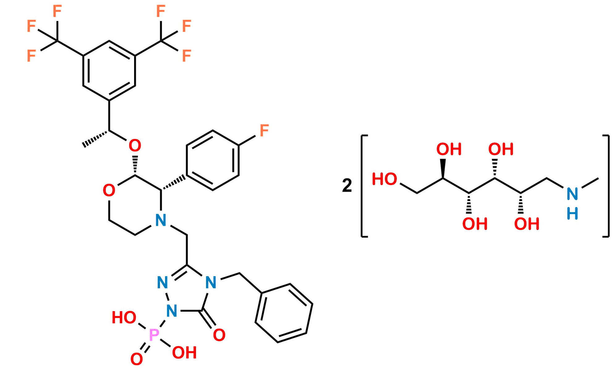 Fosaprepitant Dimeglumine Impurity F